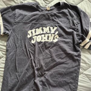 Gray Blue Jimmy John's T-Shirt